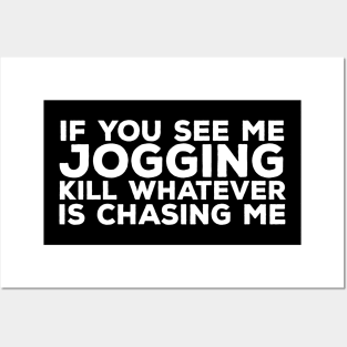 Funny Jogging Hate Posters and Art